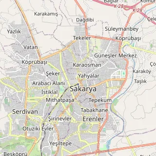 Adapazarı Haritası