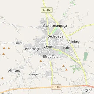 Afşin Haritası
