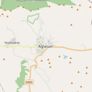 Ağlasun Haritası