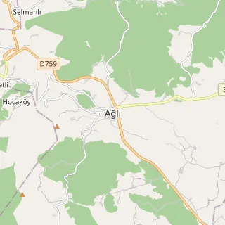 Ağlı Haritası