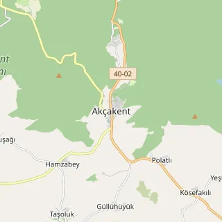 Akçakent Haritası