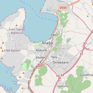 Aliağa Haritası