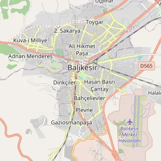 Altıeylül Haritası