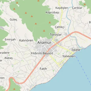 Anamur Haritası