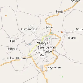 Arapgir Haritası