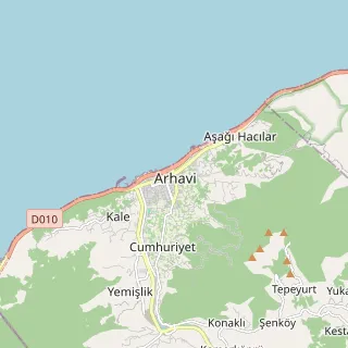 Arhavi Haritası