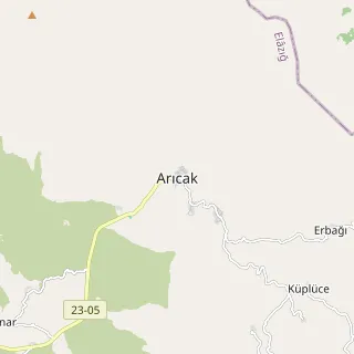 Arıcak Haritası