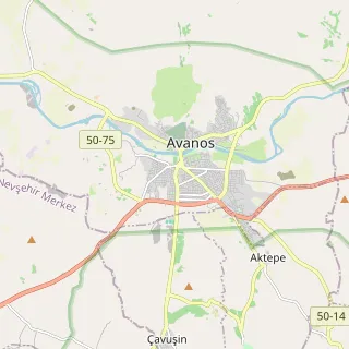 Avanos Haritası
