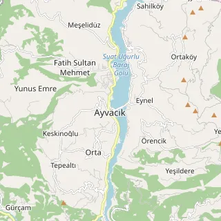 Ayvacık Haritası