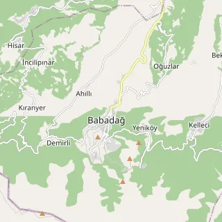 Babadağ Haritası