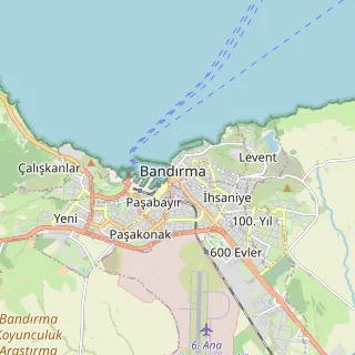 Bandırma Haritası