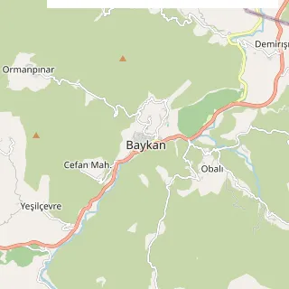 Baykan Haritası