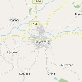 Bayramiç Haritası