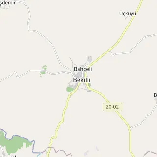 Bekilli Haritası
