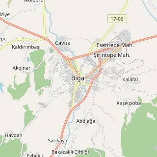 Biga Haritası