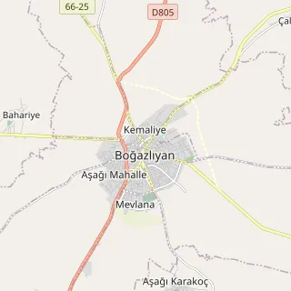 Boğazlıyan Haritası