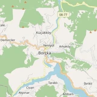 Borçka Haritası