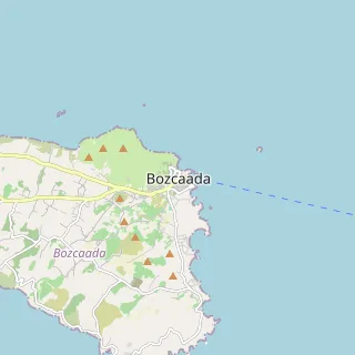 Bozcaada Haritası