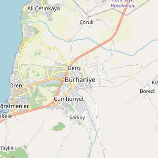 Burhaniye Haritası