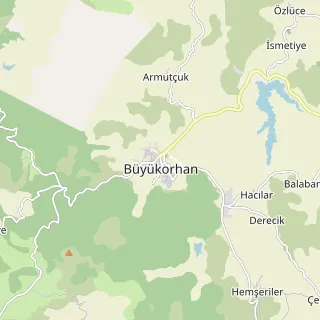 Büyükorhan Haritası