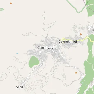 Çamlıyayla Haritası