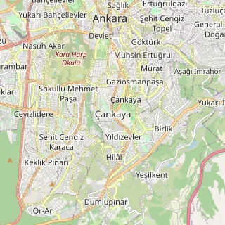 Çankaya Haritası
