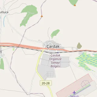 Çardak Haritası