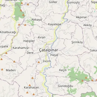 Çatalpınar Haritası