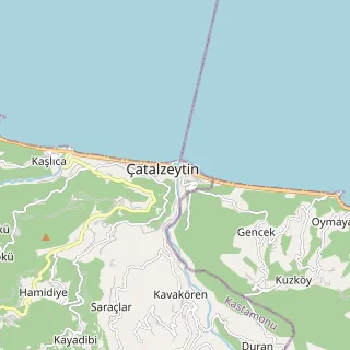 Çatalzeytin Haritası