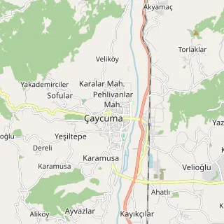 Çaycuma Haritası