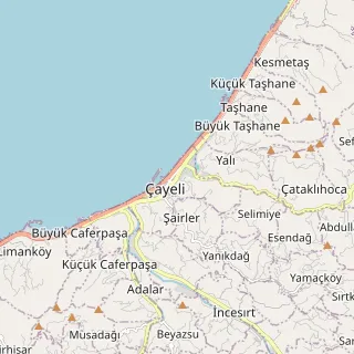 Çayeli Haritası
