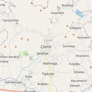 Çilimli Haritası