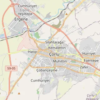 Çorlu Haritası