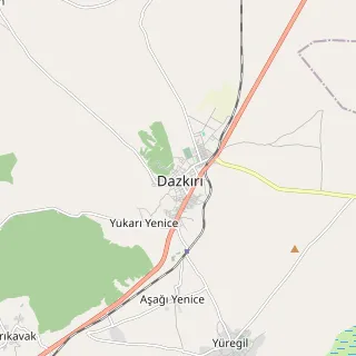Dazkırı Haritası