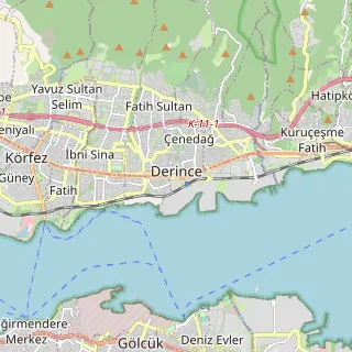 Derince Haritası
