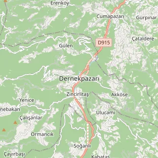Dernekpazarı Haritası