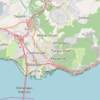 Dilovası Haritası