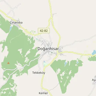 Doğanhisar Haritası