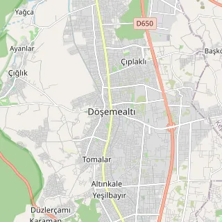 Döşemealtı Haritası