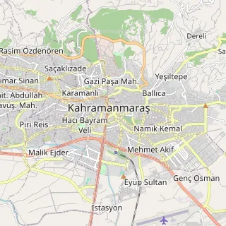 Dulkadiroğlu Haritası