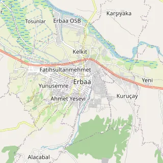 Erbaa Haritası
