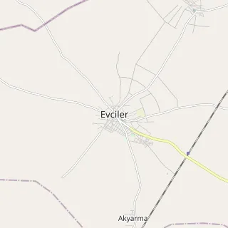 Evciler Haritası