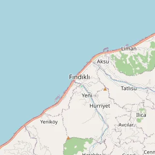 Fındıklı Haritası