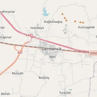 Germencik Haritası