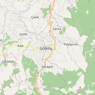 Gölköy Haritası