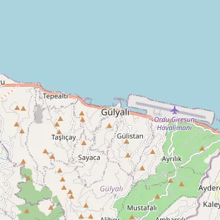 Gülyalı Haritası