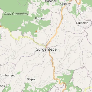 Gürgentepe Haritası