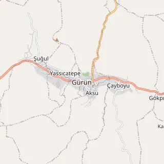Gürün Haritası