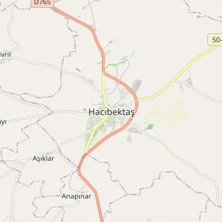 Hacıbektaş Haritası