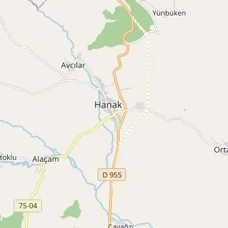 Hanak Haritası